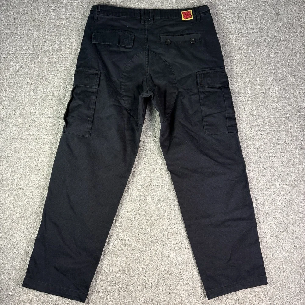 Empyre Cargo Pants 30 Baggy Carpenter Double Knee Belted Relaxed Mens Skate